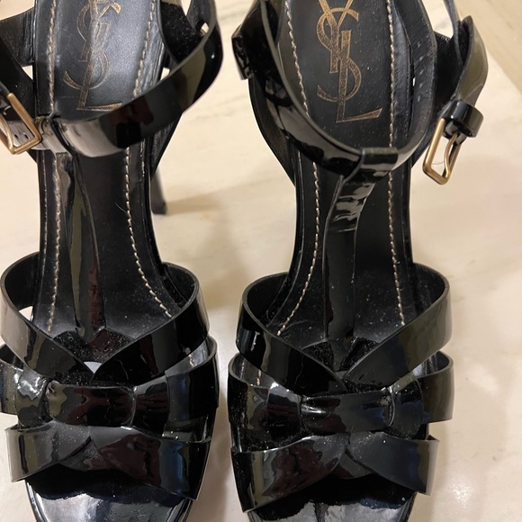 Ysl patent black tribute heels - Picture 7 of 8